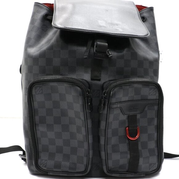Louis Vuitton Utility Damier Graphite Backpack - Picture 1 of 16